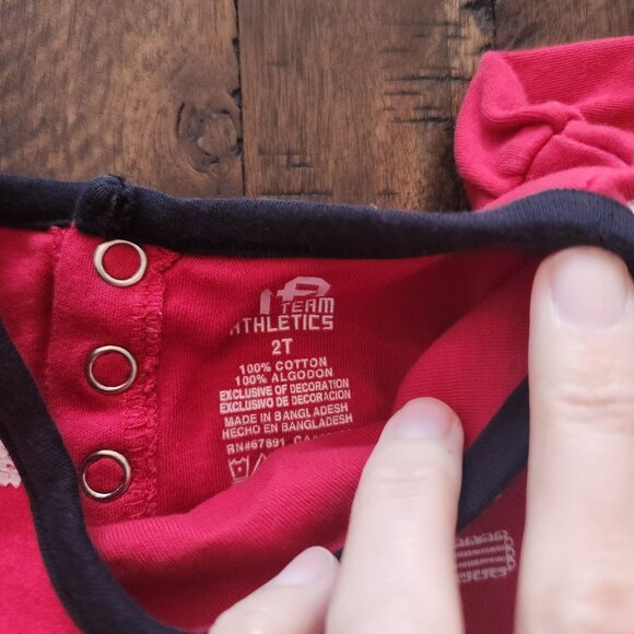 BUNDLE (3) Ohio State Buckeyes Toddler Girls Clothes Dress Shirt Girl 2T-3T - Picture 10 of 10